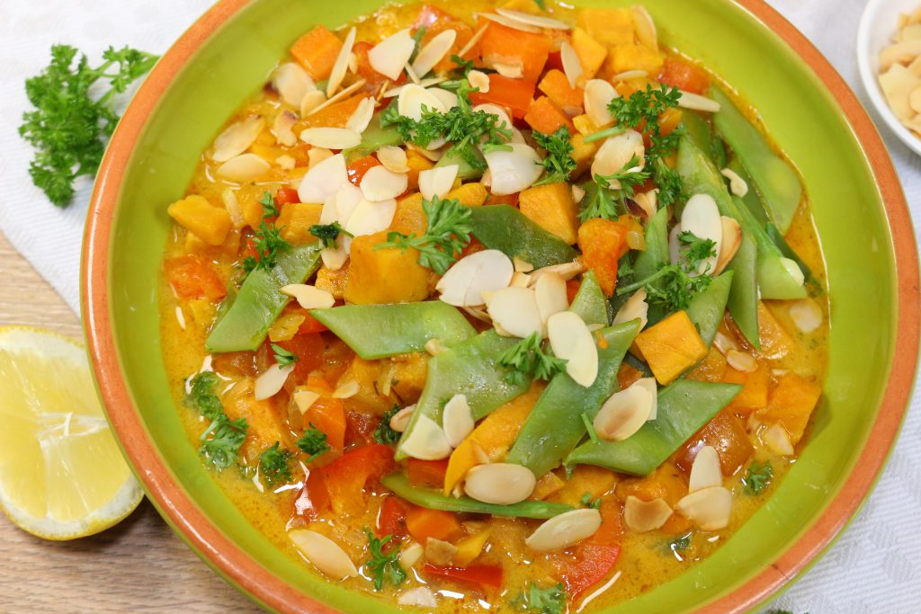 Süßkartoffel-Curry