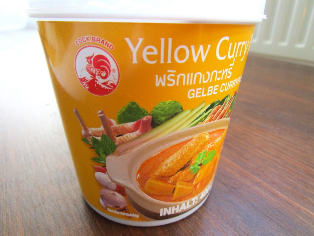 Haehnchen-Curry mit Kokosmilch