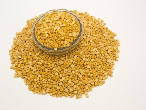 Getrocknete gelbe Erbsen